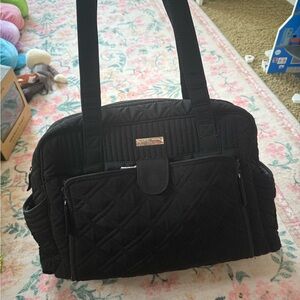 Vera Bradley large diaper bag with changing pad